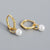 Fashion Geometric Plating Earrings