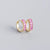 Fashion Geometric Plating Gem Earrings Ear Studs