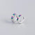 Fashion Geometric Plating Gem Earrings Ear Studs