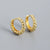 Fashion Geometric Plating No Inlaid Earrings