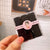 Fashion Geometric Solid Color Cloth Rib-knit Pleated Hair Tie 1 Set