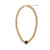 Fashion Geometric Solid Color Titanium Steel Plating Necklace