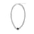 Fashion Geometric Solid Color Titanium Steel Plating Necklace