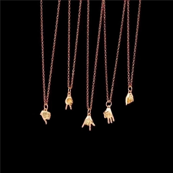 Fashion Geometric Stainless Steel Copper Plating Necklace