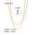 Fashion Geometric Stainless Steel Gold Plated Gold Plated Choker