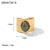 Fashion Geometric Stainless Steel Irregular Artificial Gemstones Gold Plated Rings