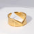 Fashion Geometric Stainless Steel Irregular Open Ring 1 Piece