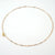 Fashion Geometric Stainless Steel Necklace Gold Plated Stainless Steel Necklaces