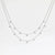 Fashion Geometric Stainless Steel Necklace Inlay Zircon Stainless Steel Necklaces