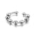 Fashion Geometric Stainless Steel Open Ring Plating Stainless Steel Rings