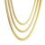 Fashion Geometric Stainless Steel Plating Chain Necklace