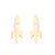 Fashion Geometric Stainless Steel Plating Ear Studs 1 Pair