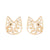 Fashion Geometric Stainless Steel Plating Ear Studs 1 Pair