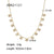 Fashion Geometric Stainless Steel Plating Gold Plated Necklace