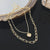 Fashion Geometric Stainless Steel Plating Inlay Zircon Necklace 1 Piece