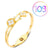 Fashion Geometric Stainless Steel Plating Zircon Bangle