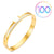 Fashion Geometric Stainless Steel Plating Zircon Bangle