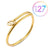 Fashion Geometric Stainless Steel Plating Zircon Bangle