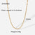 Fashion Geometric Stainless Steel Titanium Steel Plating 18k Gold Plated Gold Plated Necklace