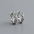 Fashion Geometric Sterling Silver Plating Earrings 1 Pair