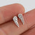 Fashion Geometric Titanium Steel Ear Studs Plating No Inlaid Stainless Steel Earrings