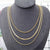 Fashion Geometric Titanium Steel Layered Necklaces Plating Stainless Steel Necklaces 1 Piece