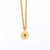 Fashion Geometric Titanium Steel Pendant Necklace Stoving Varnish Stainless Steel Necklaces