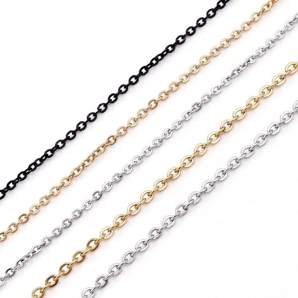 Fashion Geometric Titanium Steel Plating Necklace