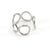 Fashion Geometric Titanium Steel Plating Open Ring