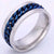 Fashion Geometric Titanium Steel Rings Plating Stainless Steel Rings 1 Piece