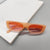 Fashion Geometric Transparent Solid Color Square V-shaped Sunglasses Wholesale