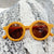 Fashion Geometric UV Protection Resin Kids Sunglasses