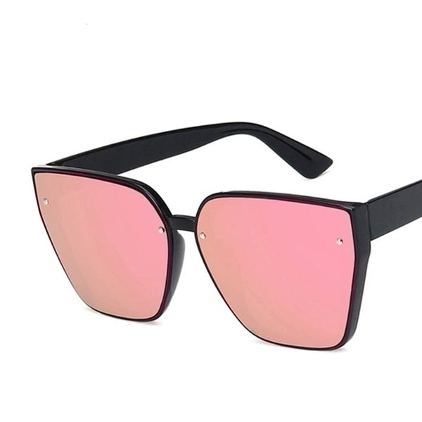 Fashion Geometric Uv Protection Cat Eye Full Frame Men's Sunglasses