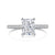 Fashion Geometric Water Droplets Sterling Silver Plating Zircon Rings