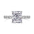 Fashion Geometric Water Droplets Sterling Silver Plating Zircon Rings