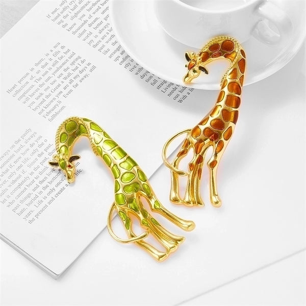 Fashion Giraffe Alloy Brooches