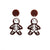 Fashion Halloween Pattern Acrylic No Inlaid Earrings