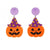 Fashion Halloween Pattern Acrylic No Inlaid Earrings