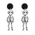 Fashion Halloween Pattern Acrylic No Inlaid Earrings