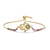 Fashion Hand Of Fatima Copper Gold Plated Zircon Bracelets