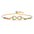 Fashion Hand Of Fatima Copper Gold Plated Zircon Bracelets