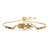 Fashion Hand Of Fatima Copper Gold Plated Zircon Bracelets