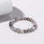 Fashion Heart Shape Agate Beaded Bracelets 1 Set