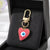 Fashion Heart Shape Alloy Bag Pendant Keychain 1 Piece