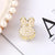 Fashion Heart Shape Bow Knot Metal Plating Artificial Pearls Hair Claws 1 Piece