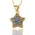 Fashion Heart Shape Copper Inlay Zircon Necklace