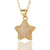 Fashion Heart Shape Copper Inlay Zircon Necklace