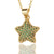 Fashion Heart Shape Copper Inlay Zircon Necklace