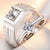 Fashion Heart Shape Crown Copper Plating Rhinestones Rings