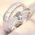 Fashion Heart Shape Crown Copper Plating Rhinestones Rings